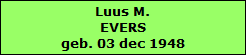 Roepnaam LUUS