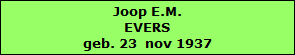Roepnaam JOOP