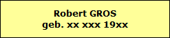 Roepnaam ROBERT